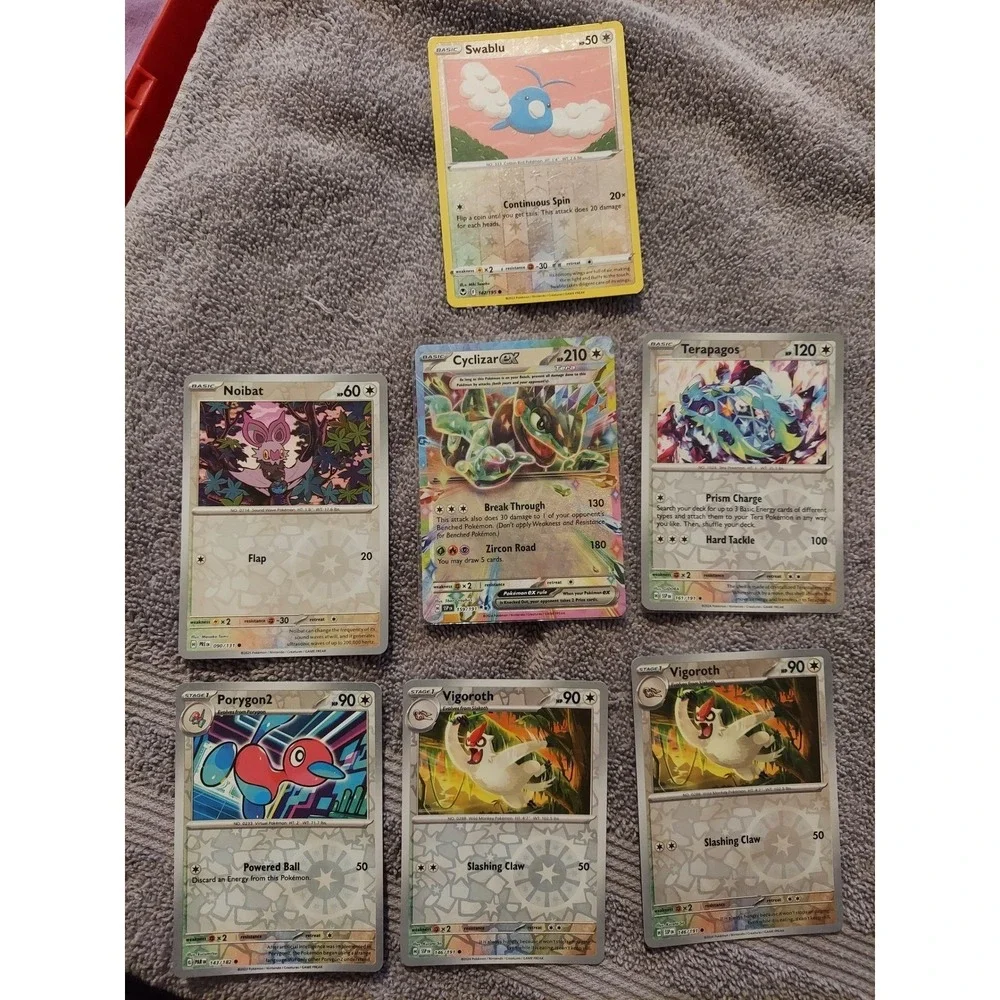 Pokemon‎ Cards Lot Crocalor Simisear Bronzong Dialga Quaxwell Seaking